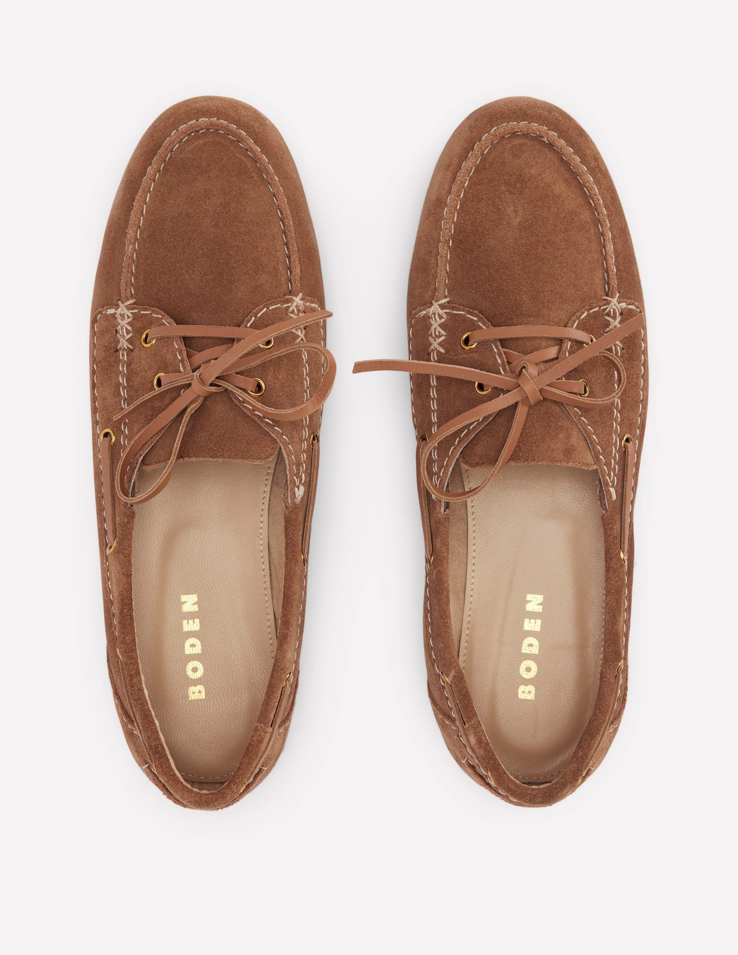 Boat Shoes - Tan