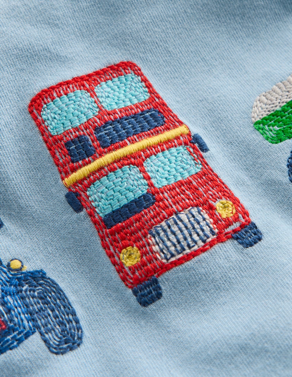 Superstitch Jersey Short Set - Blue Transport Set