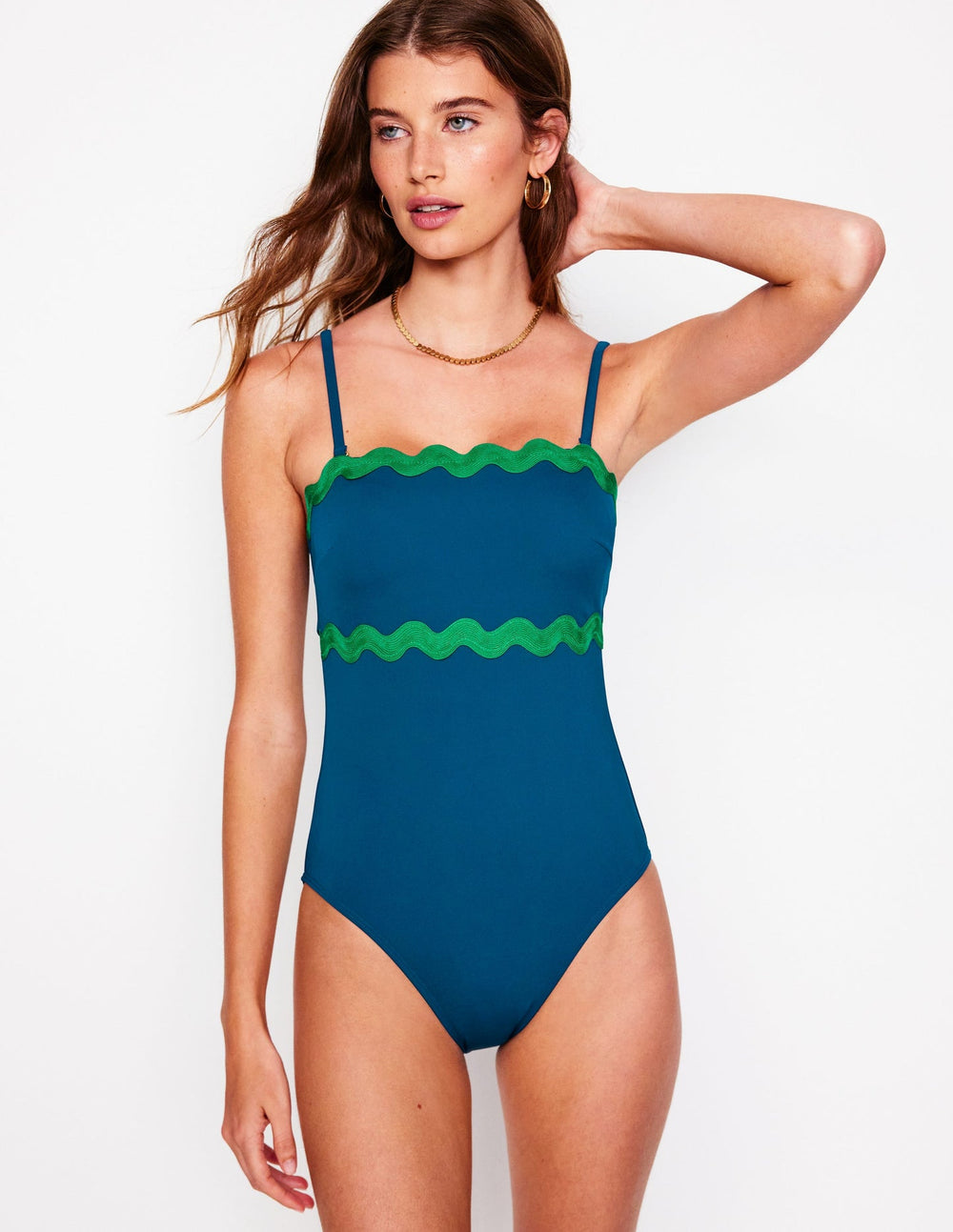 Giant Rik Rak Swimsuit - Oceanside