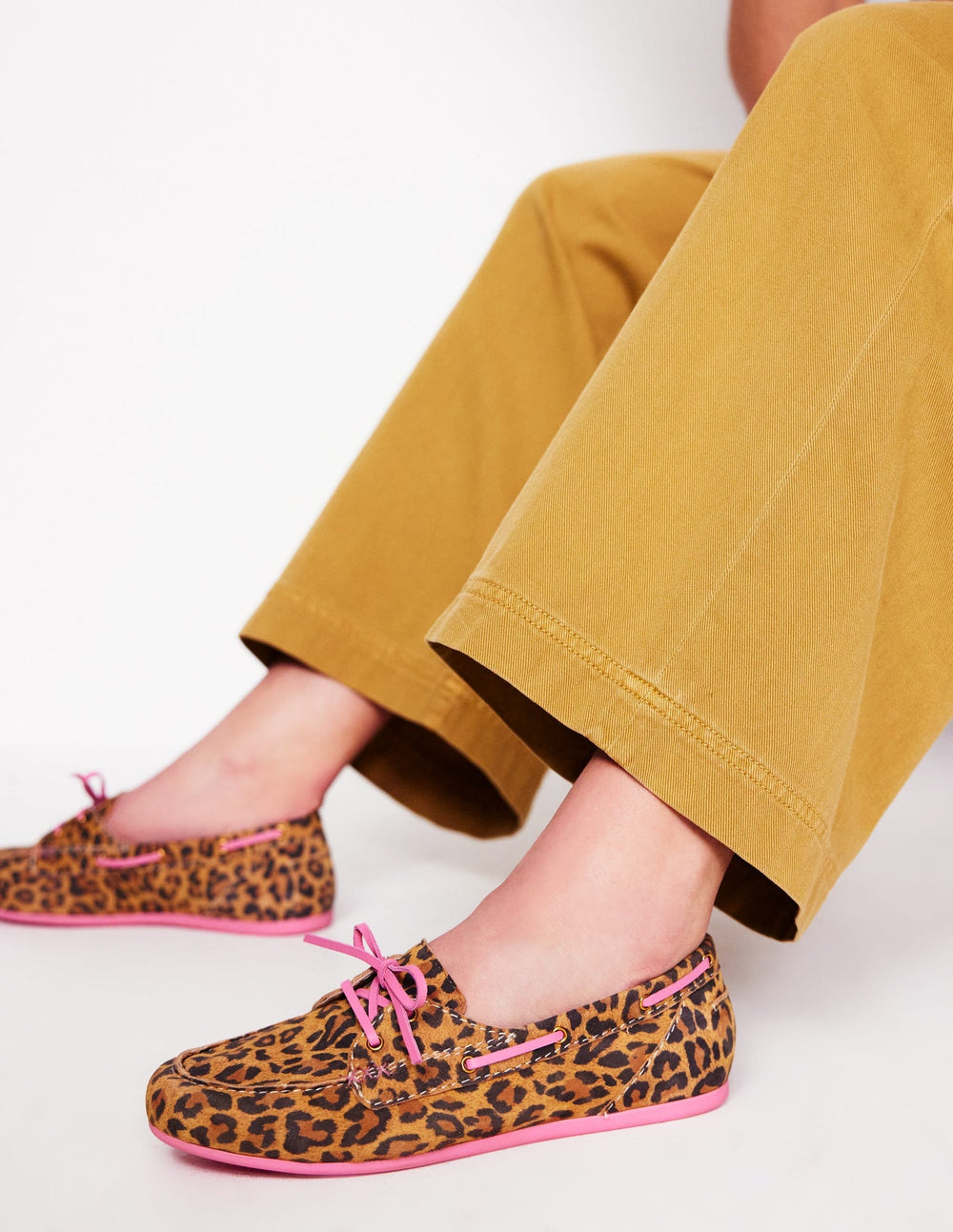 Boat Shoes - Leopard