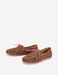 Boat Shoes - Leopard