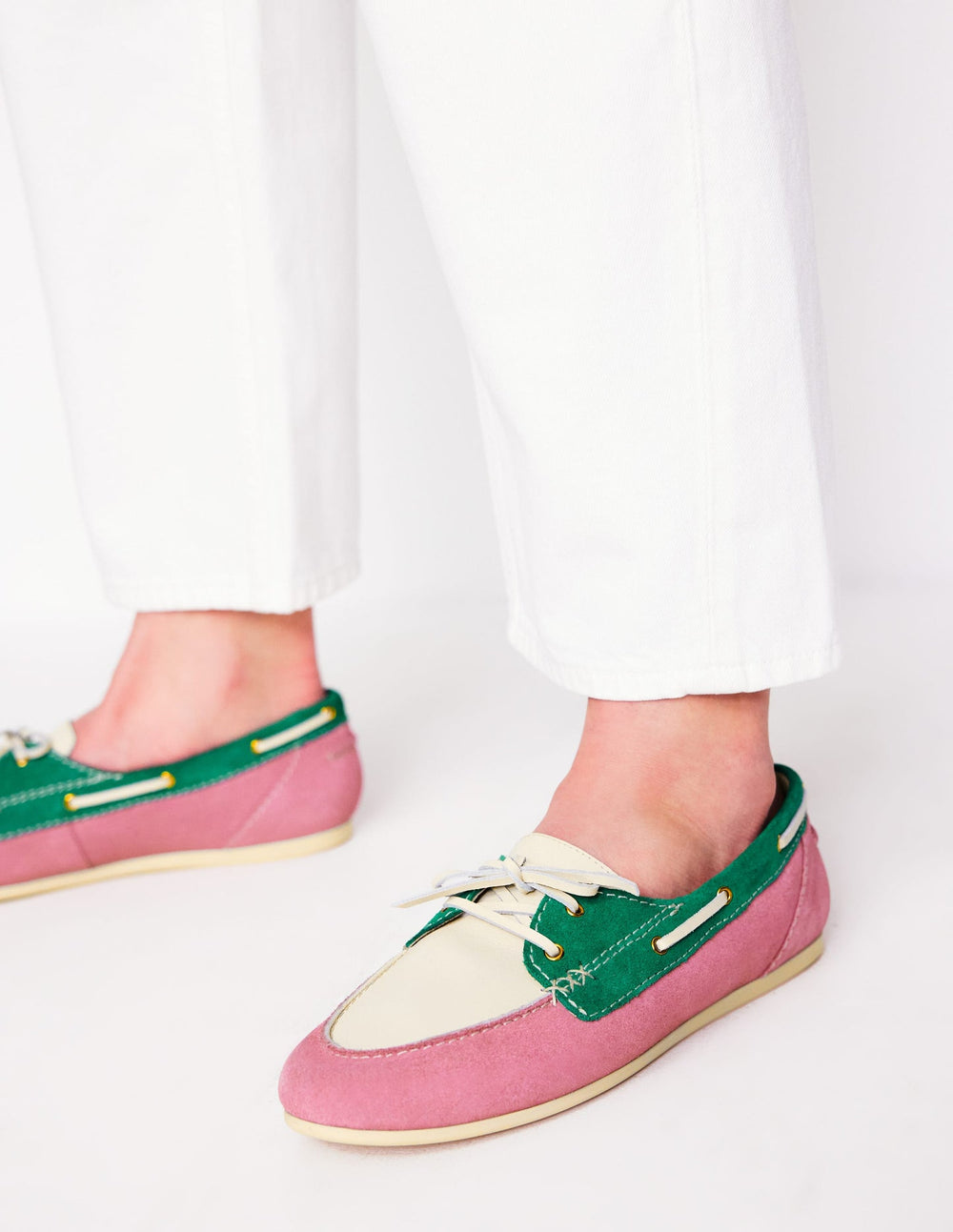 Boat Shoes - Pink Rose