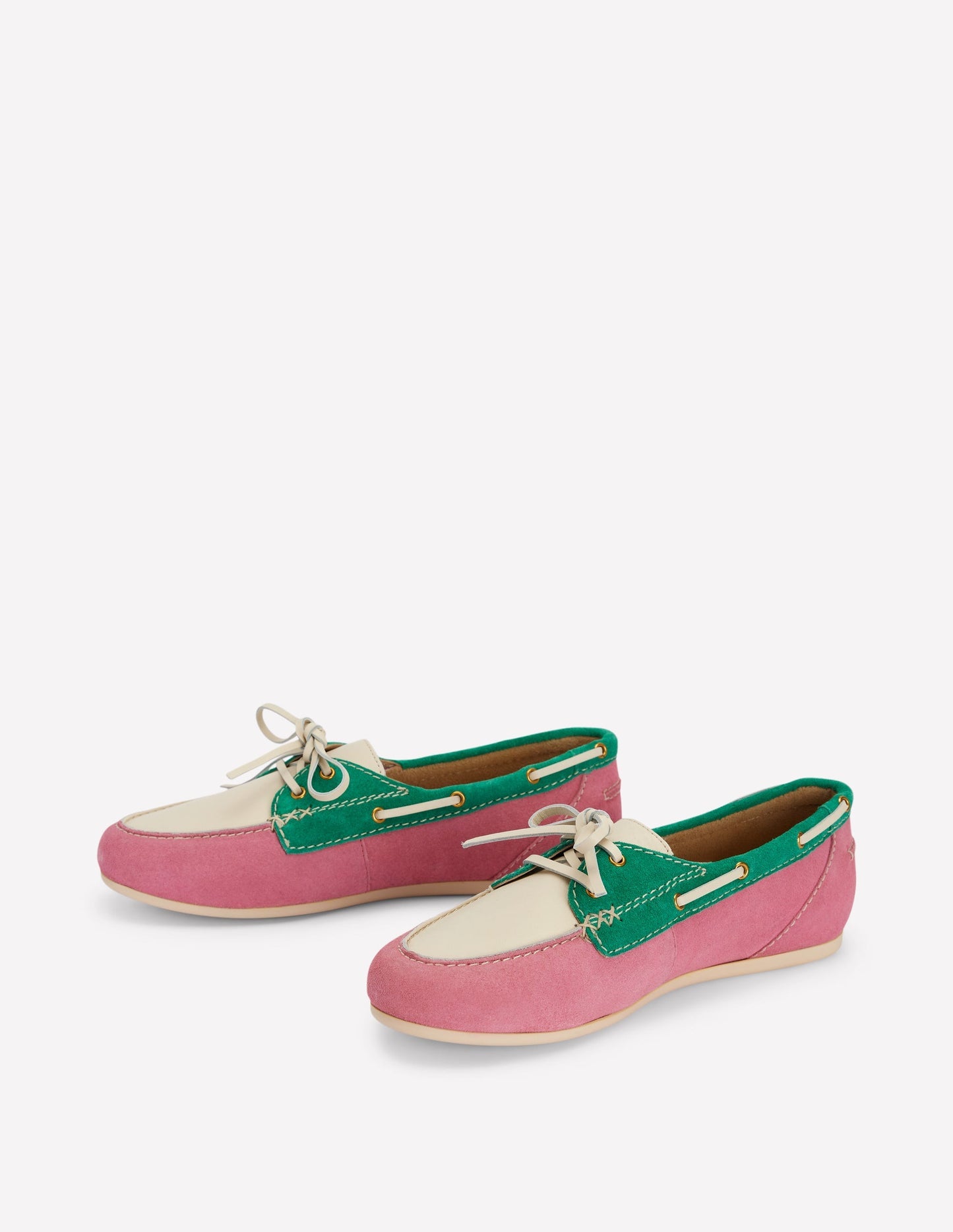 Boat Shoes - Pink Rose