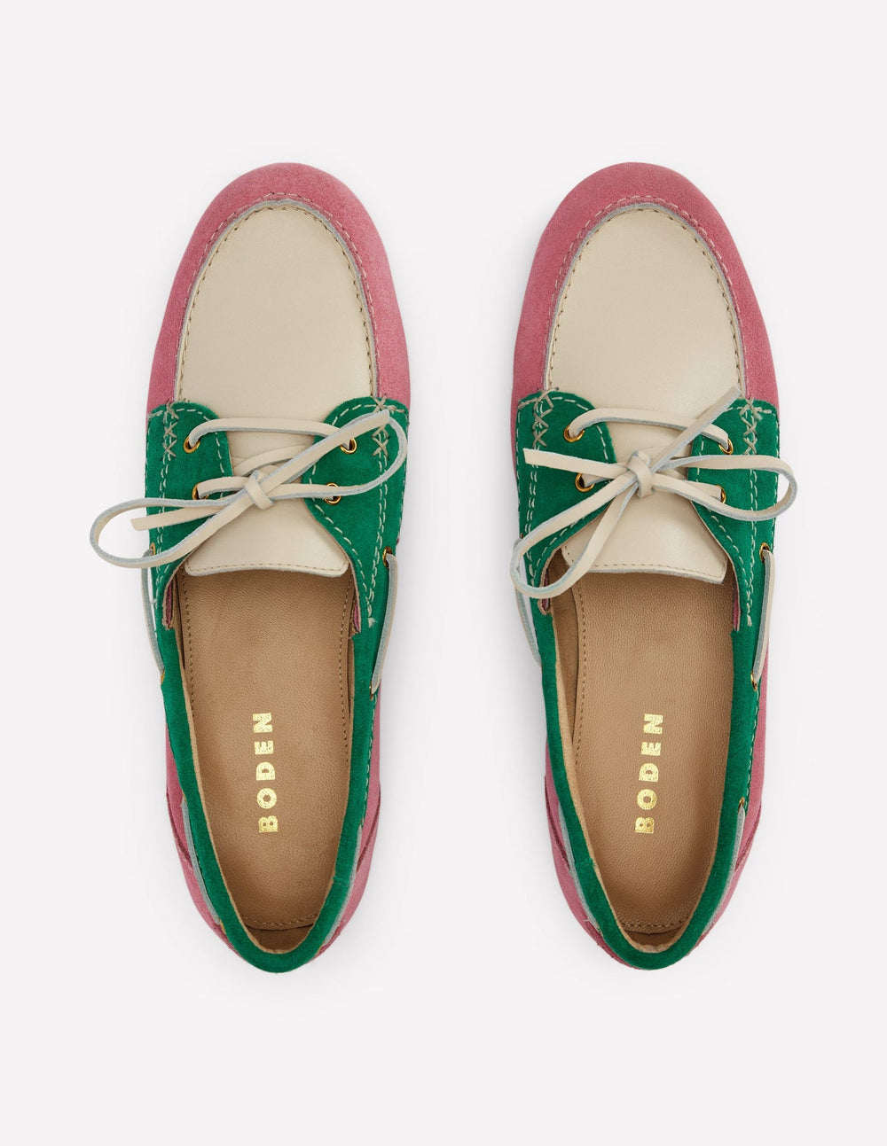 Boat Shoes - Pink Rose