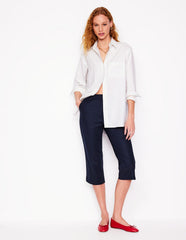 Capri Pants - Navy