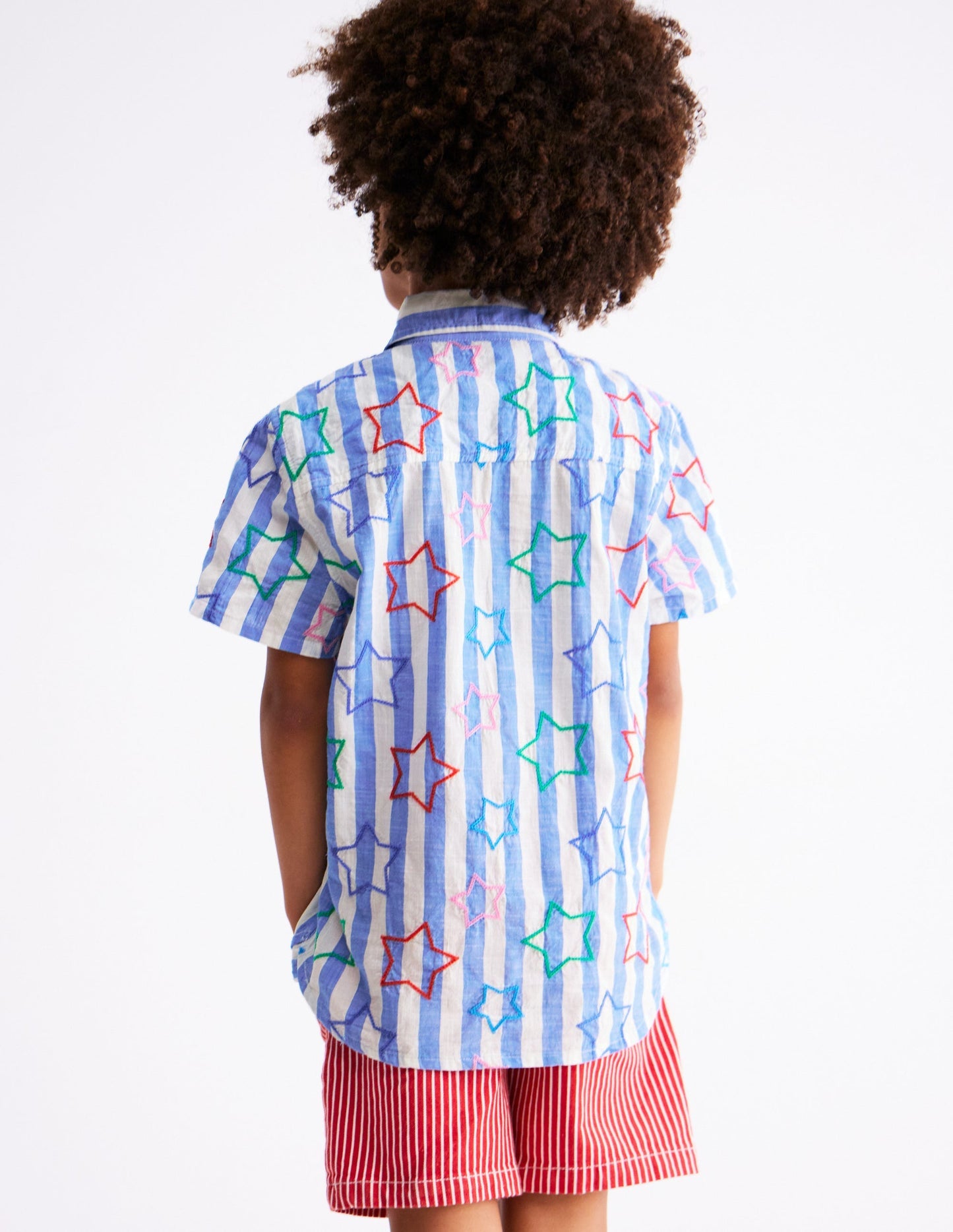 Fun Cotton Shirt - Starry Stripe