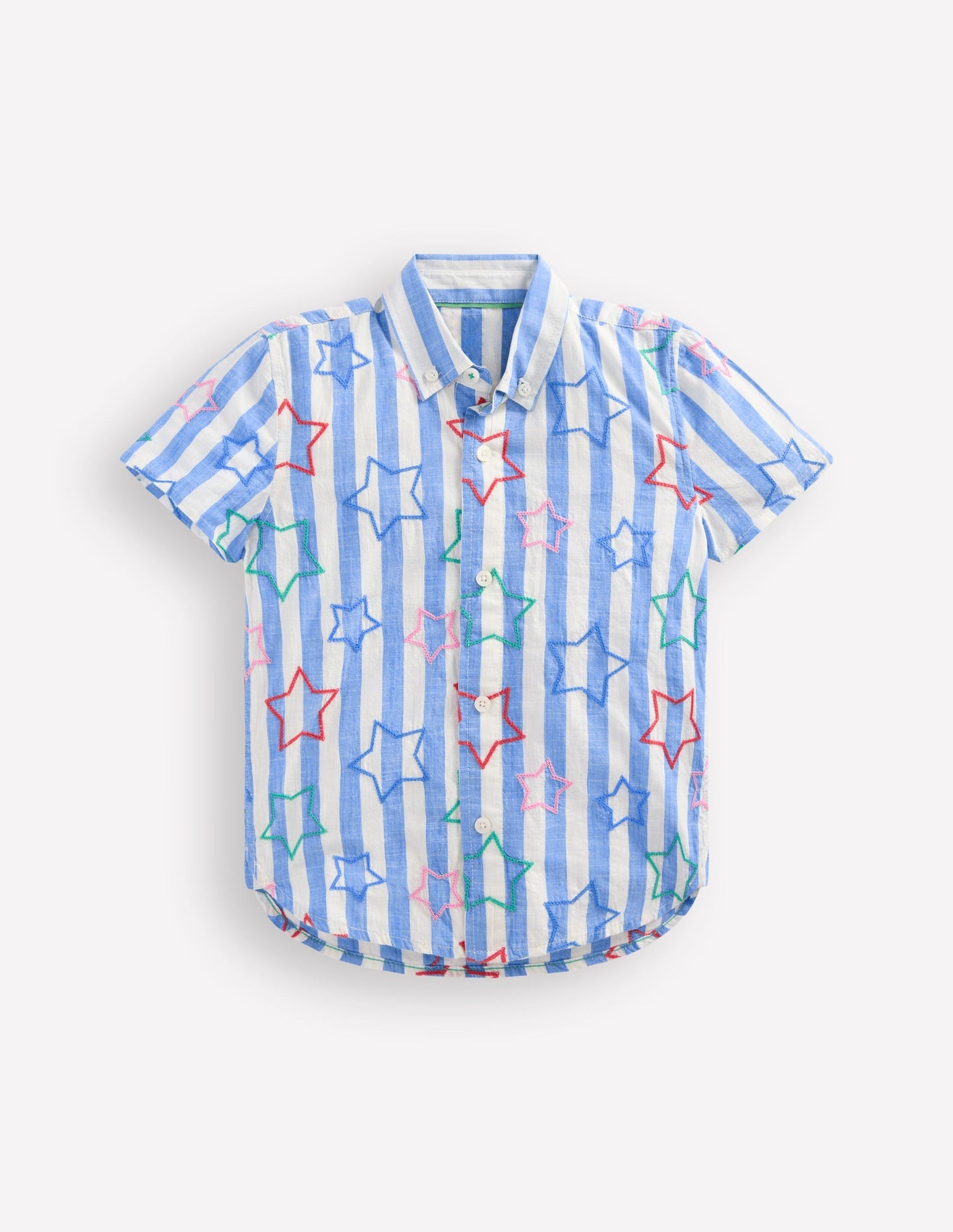 Fun Cotton Shirt - Starry Stripe