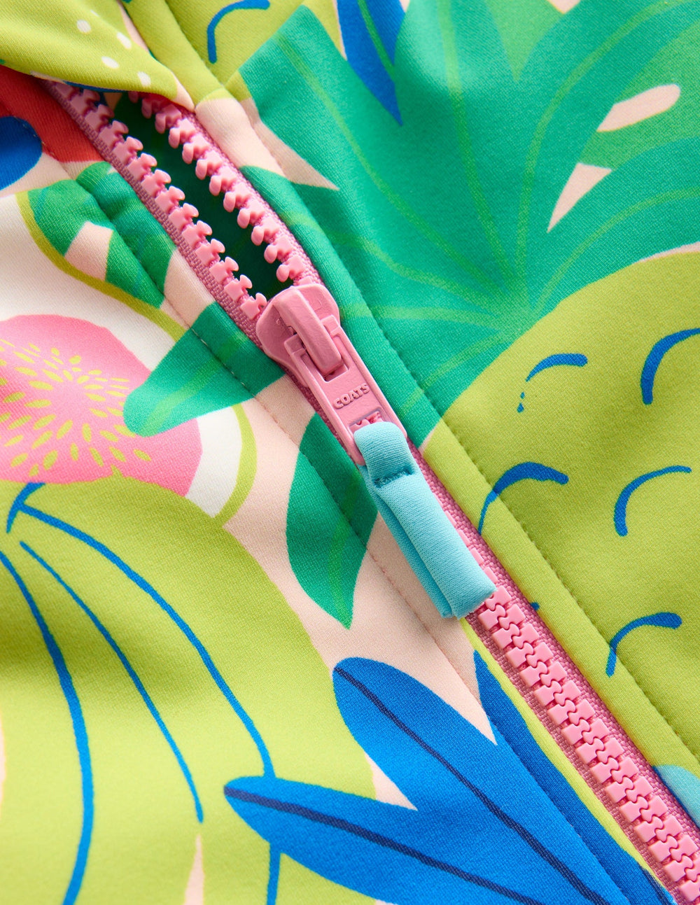 Short - sleeved Swimsuit - Multi Tropical Fruit