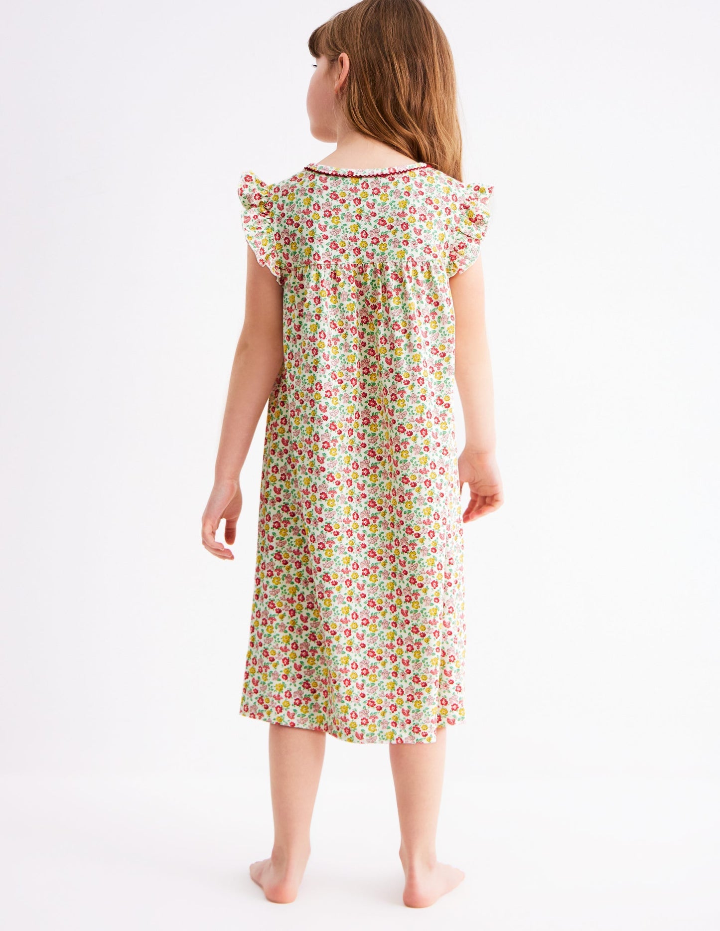 Short Sleeve Nightie - Multi Summer Flowerbed
