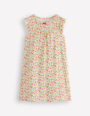Short Sleeve Nightie - Multi Summer Flowerbed