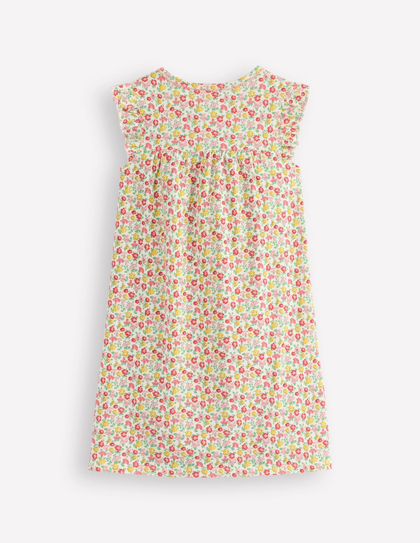 Short Sleeve Nightie - Multi Summer Flowerbed