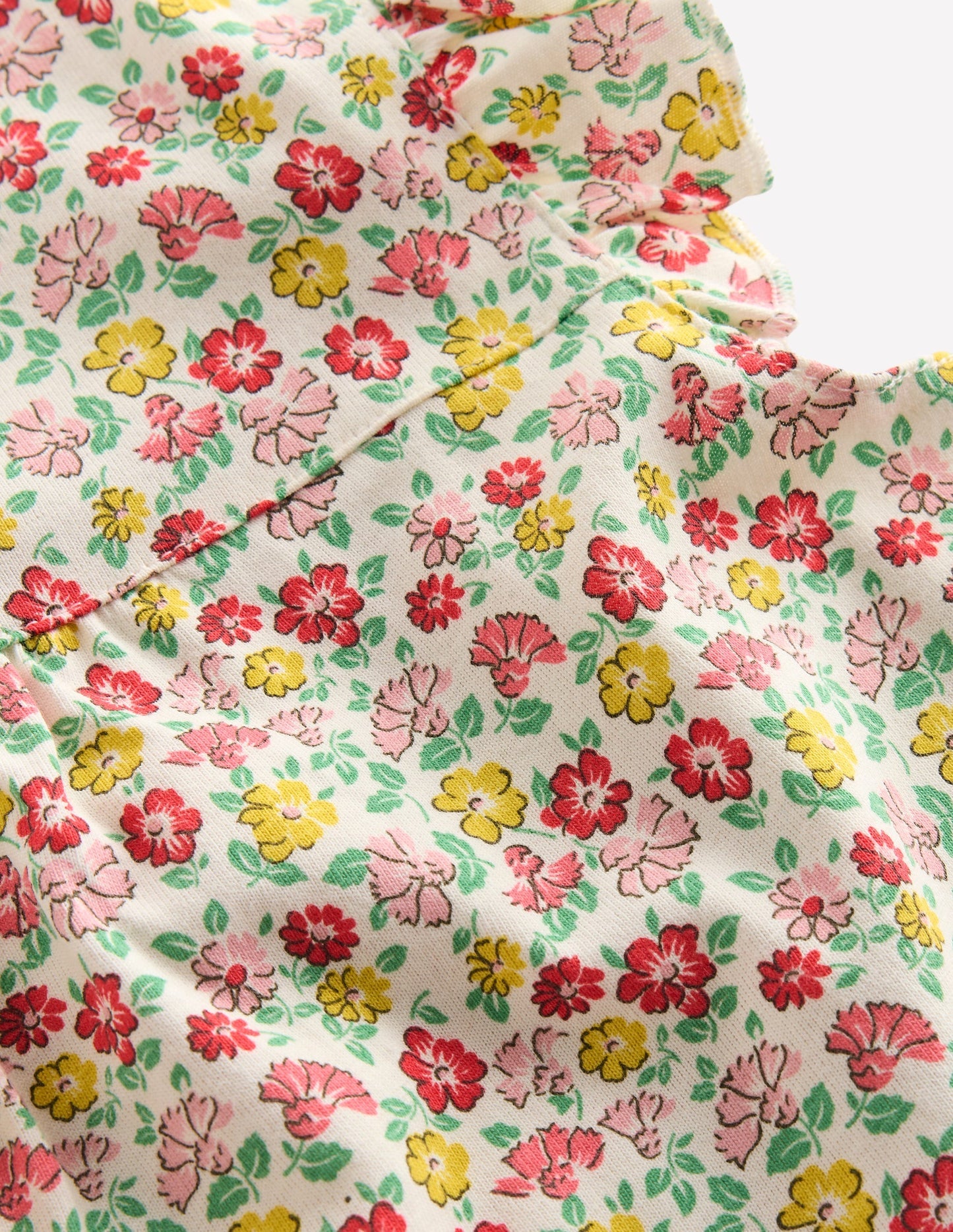 Short Sleeve Nightie - Multi Summer Flowerbed