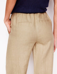Islington Linen Pants - Oatmeal