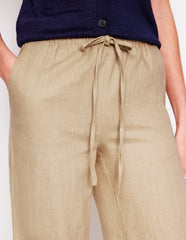 Islington Linen Pants - Oatmeal