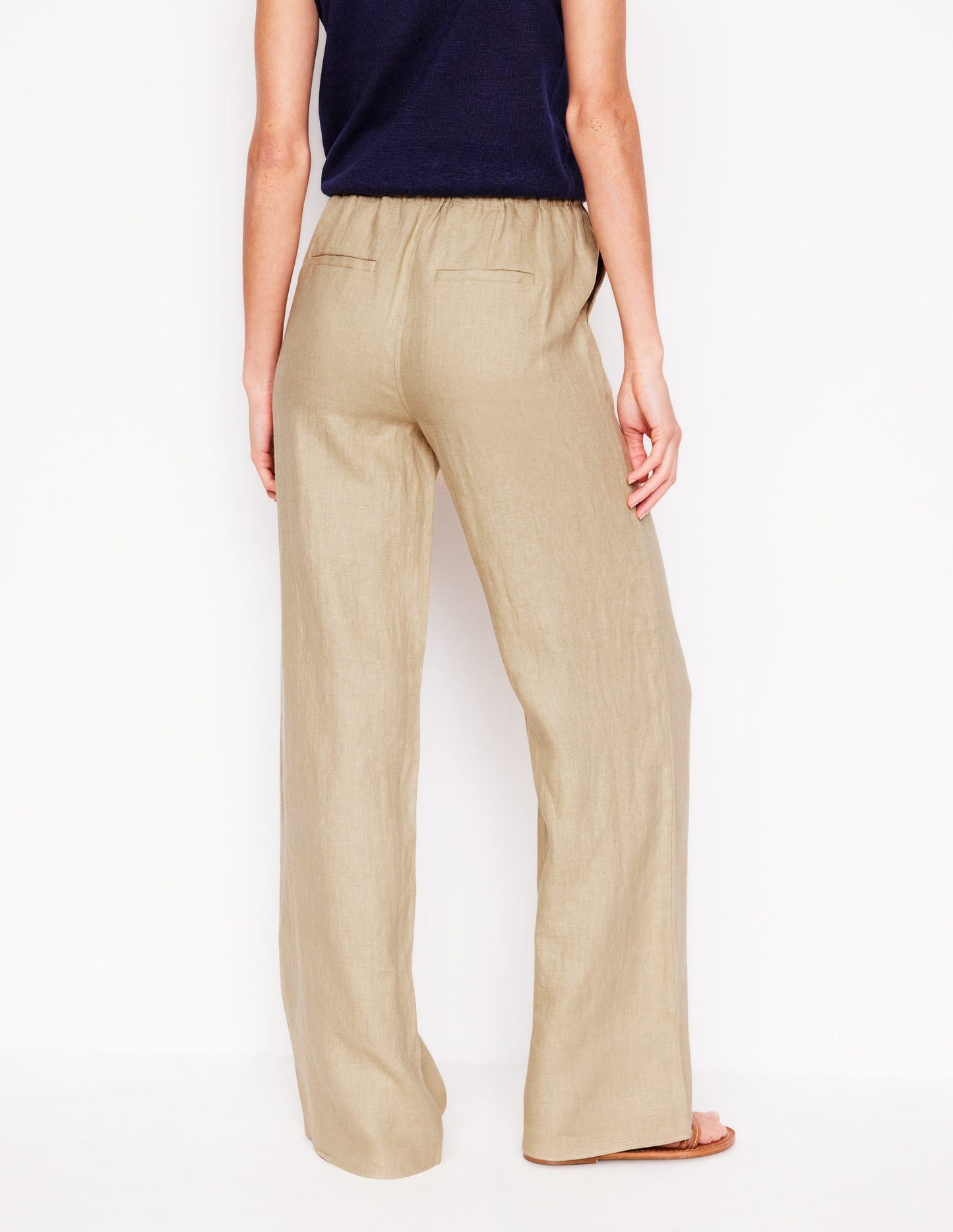 Islington Linen Pants - Oatmeal