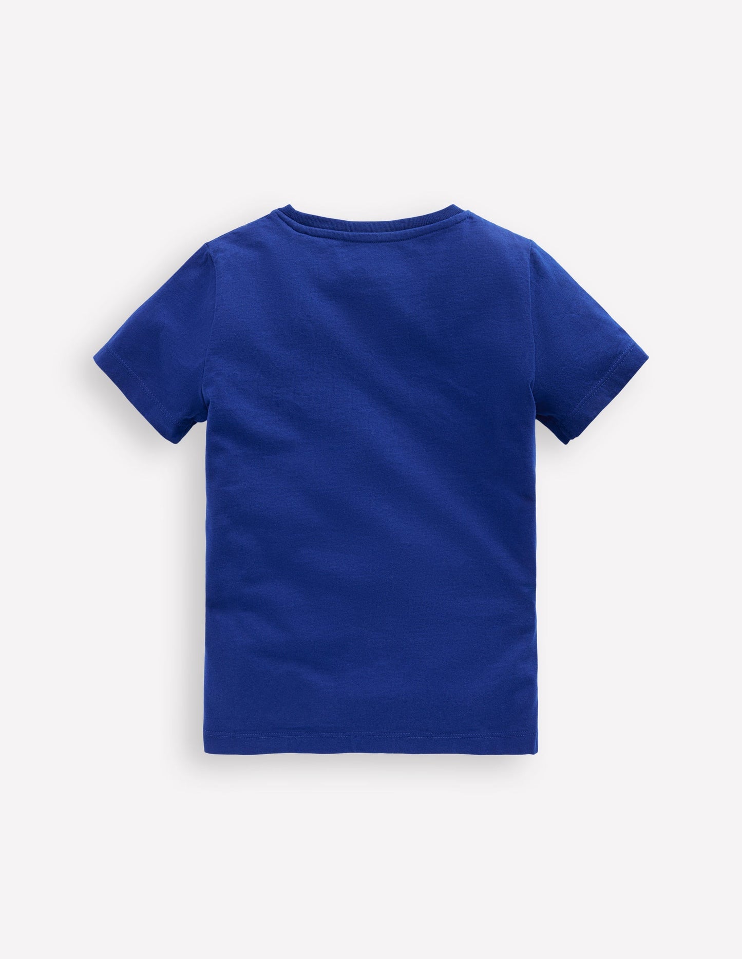 Zip Applique T-shirt - Bright Blue Puffer