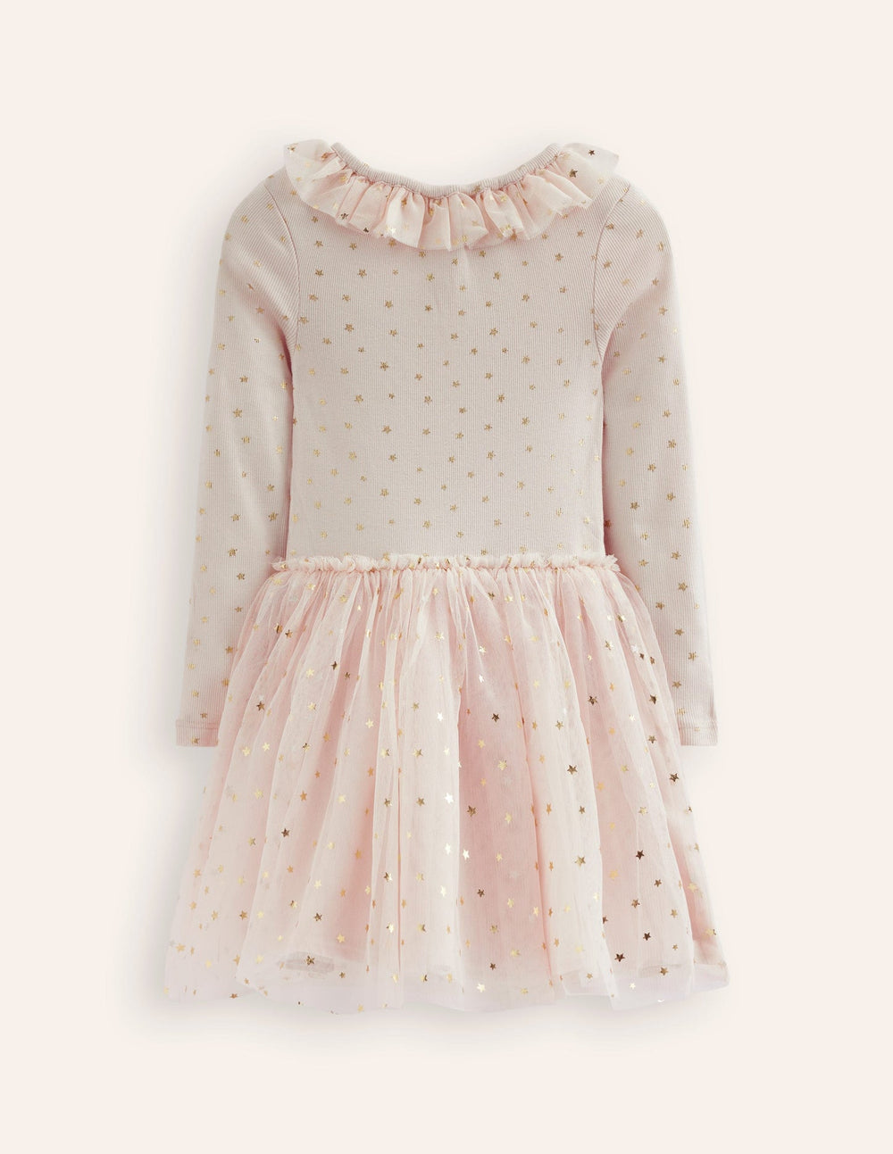 Rose Twirly Tulle Dress - Sandpiper Multi Stars