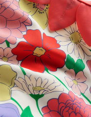 Lettice Cut Out Swimsuit - Multi Summer Garden