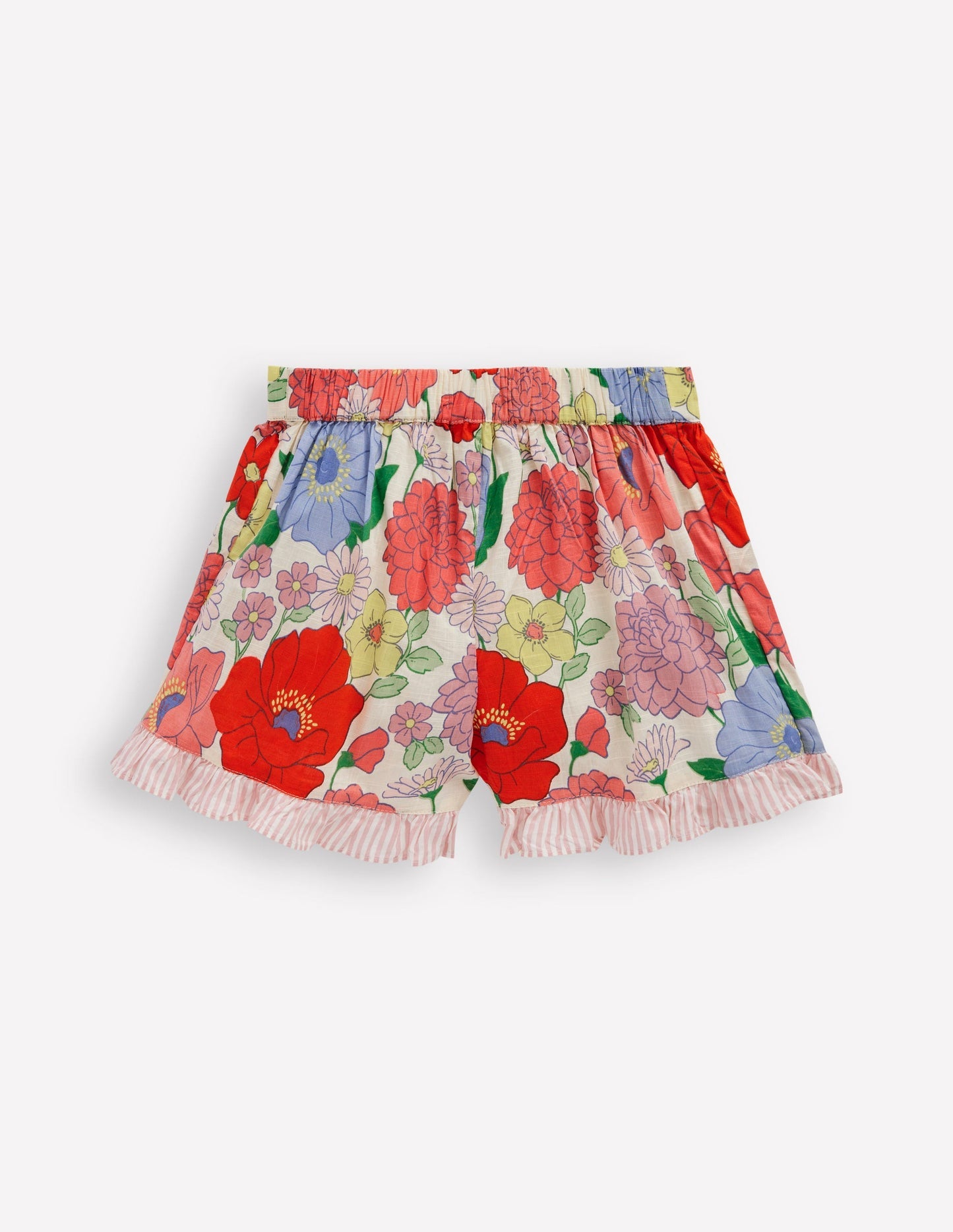 Wrap Frill Skort - Multi Summer Garden