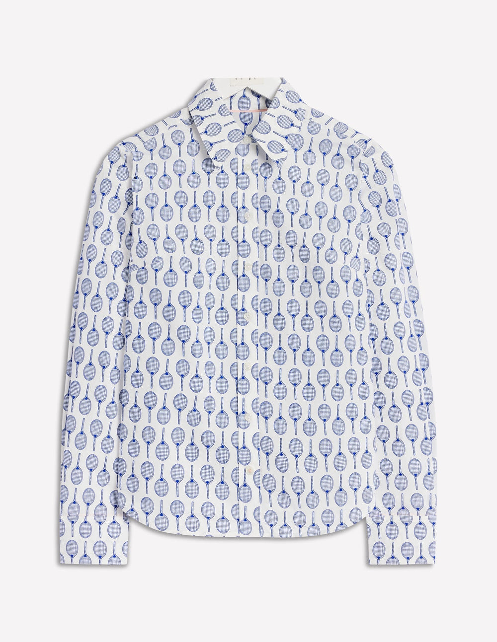 Sienna Cotton Shirt - Ivory, Tennis