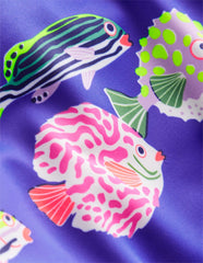 Swim Trunks - Blue Heron Fish