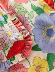 Nostaglic Frill Pants - Multi Summer Garden