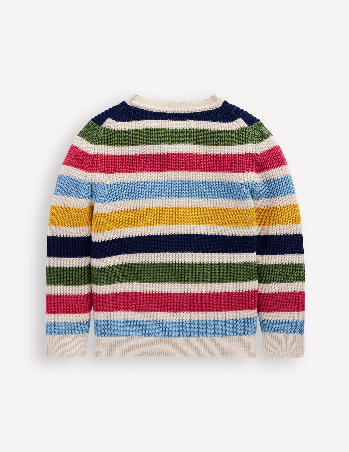 Everyday Cotton Sweater - Multi Stripe