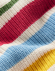 Everyday Cotton Sweater - Multi Stripe