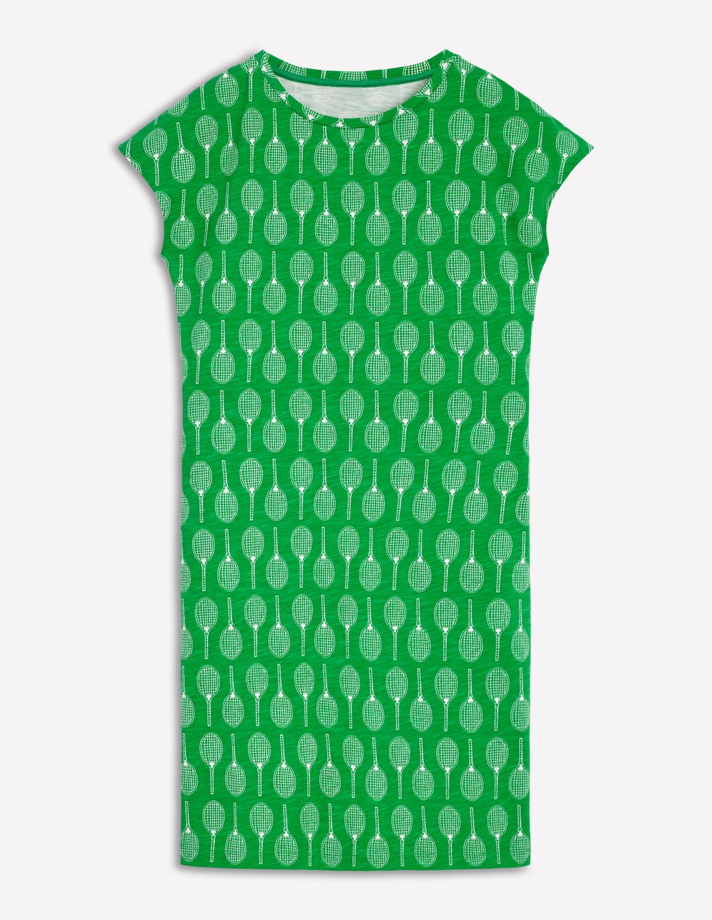 Leah Jersey T-shirt Dress - Rich Emerald, Tennis