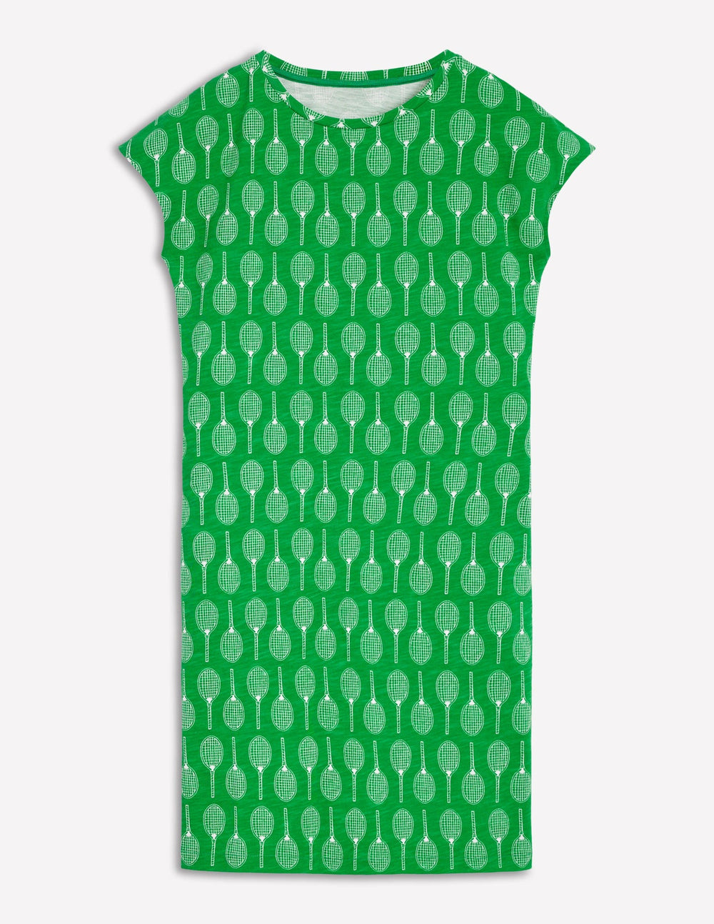 Leah Jersey T-shirt Dress - Rich Emerald, Tennis