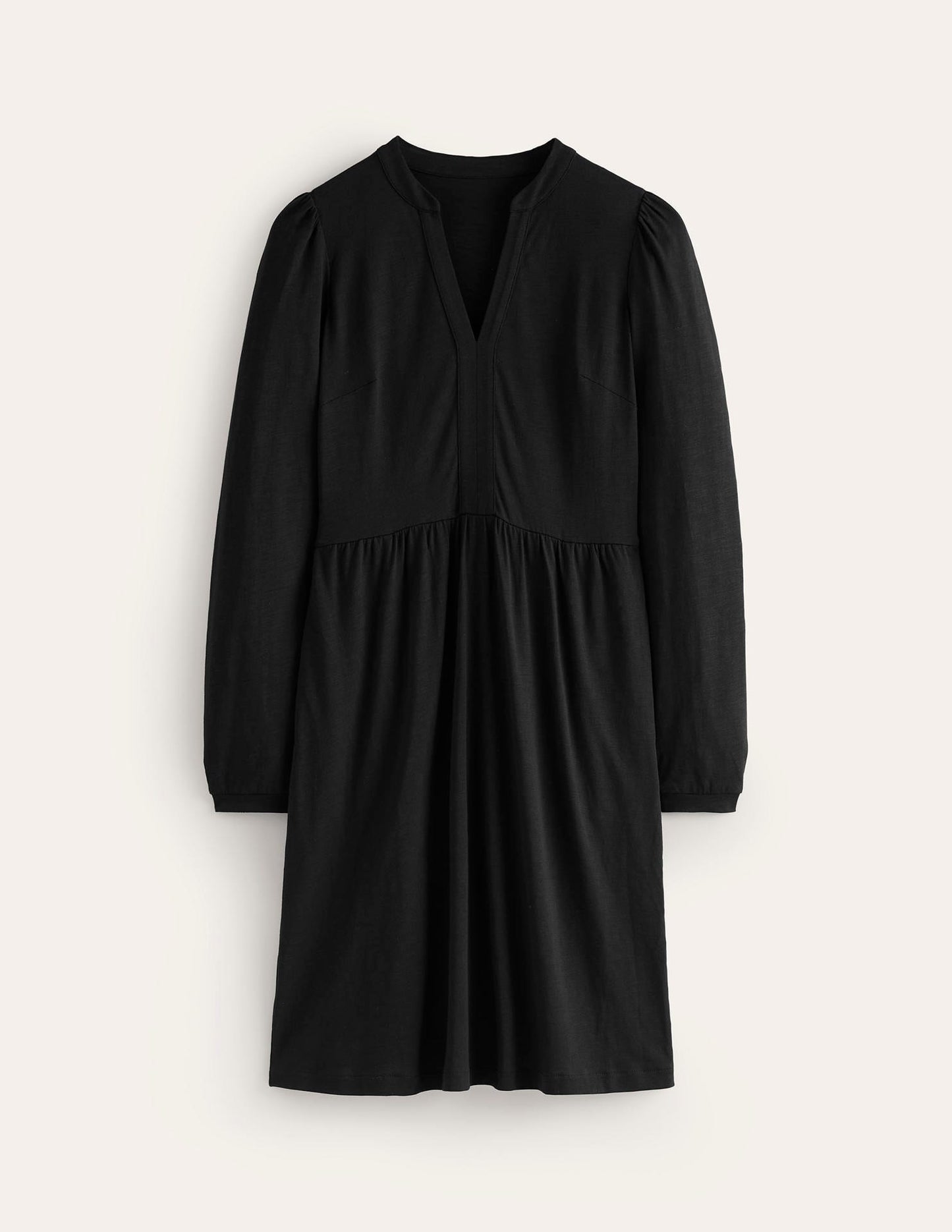 Naomi Relaxed Jersey Dress - Black