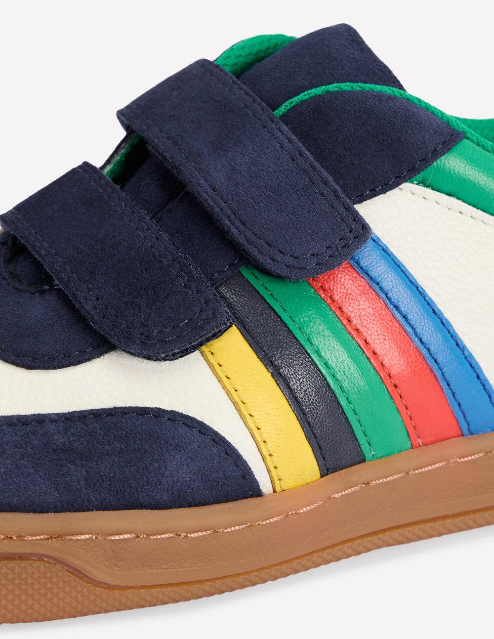 Colourblock Sneakers - Soft Ivory Multi Stripe
