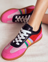 Erin Retro Tennis Trainers - Multicolour