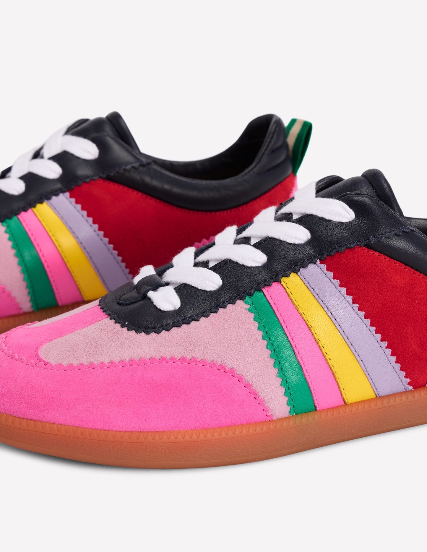 Erin Retro Tennis Trainers - Multicolour