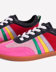 Erin Retro Tennis Trainers - Multicolour