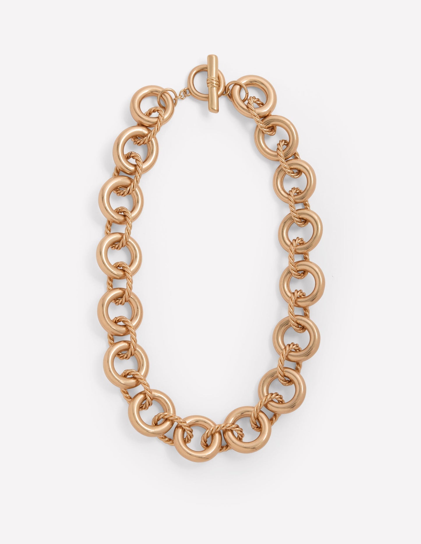 Twist Link Necklace - Gold