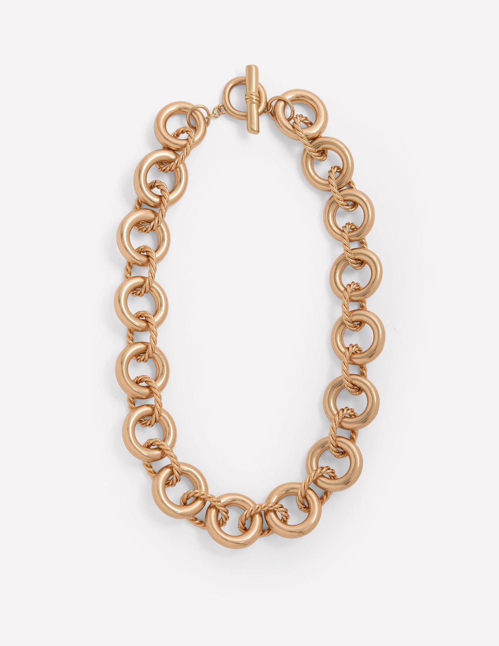 Twist Link Necklace - Gold