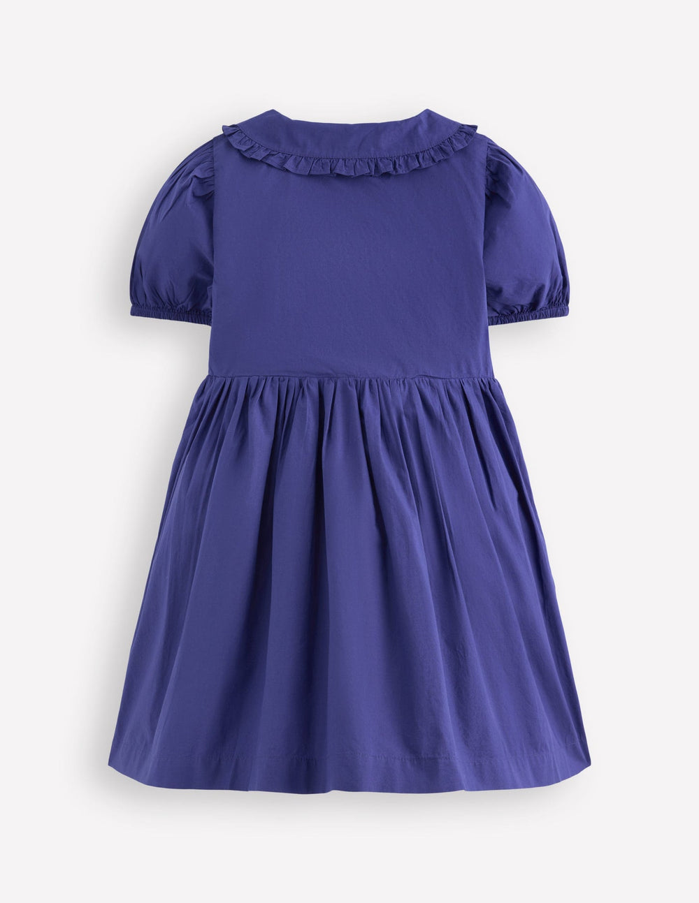 Appliqué Bow Shirt Dress - Starboard Blue Bows