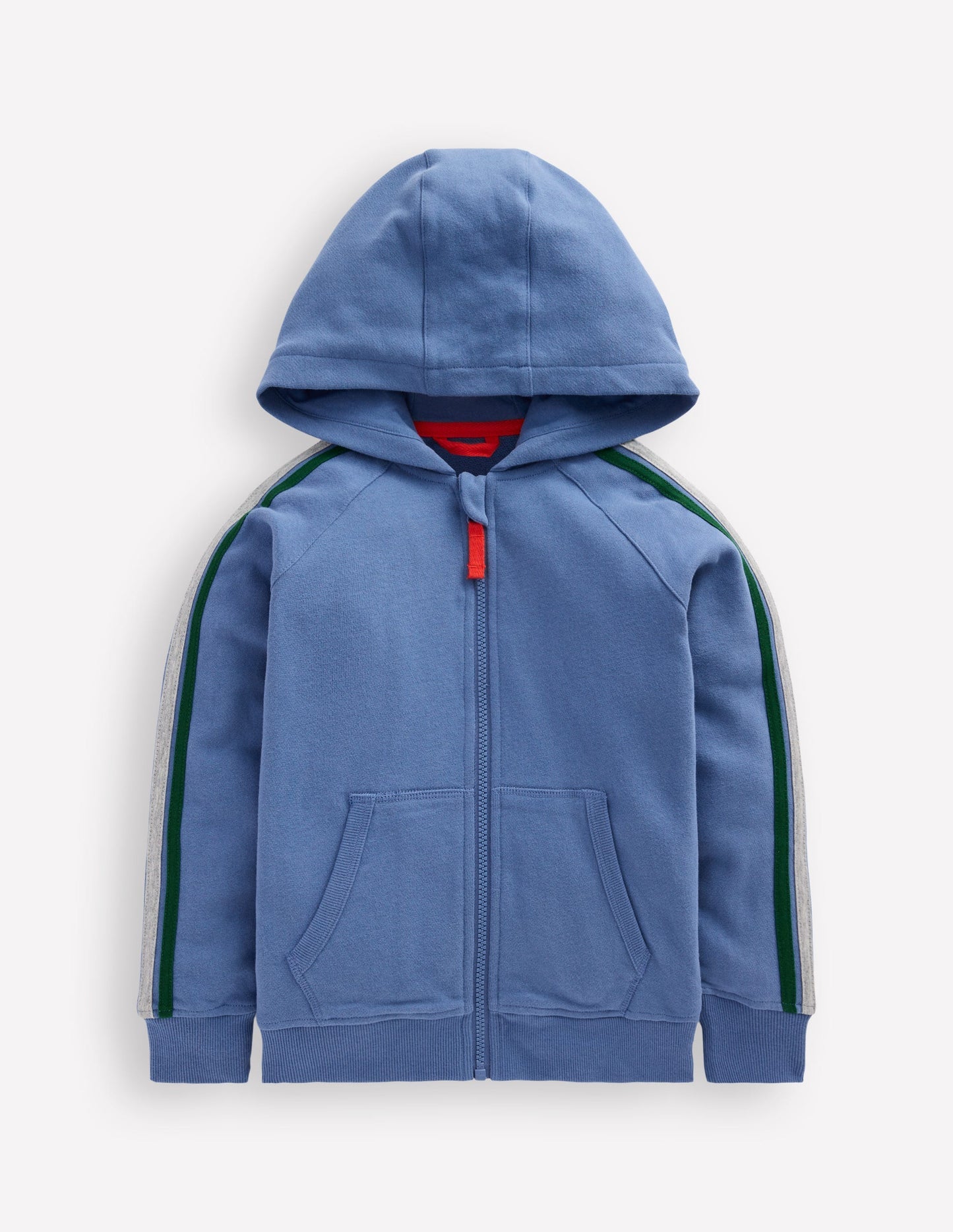 Rainbow Zip - up Hoody - Blue River