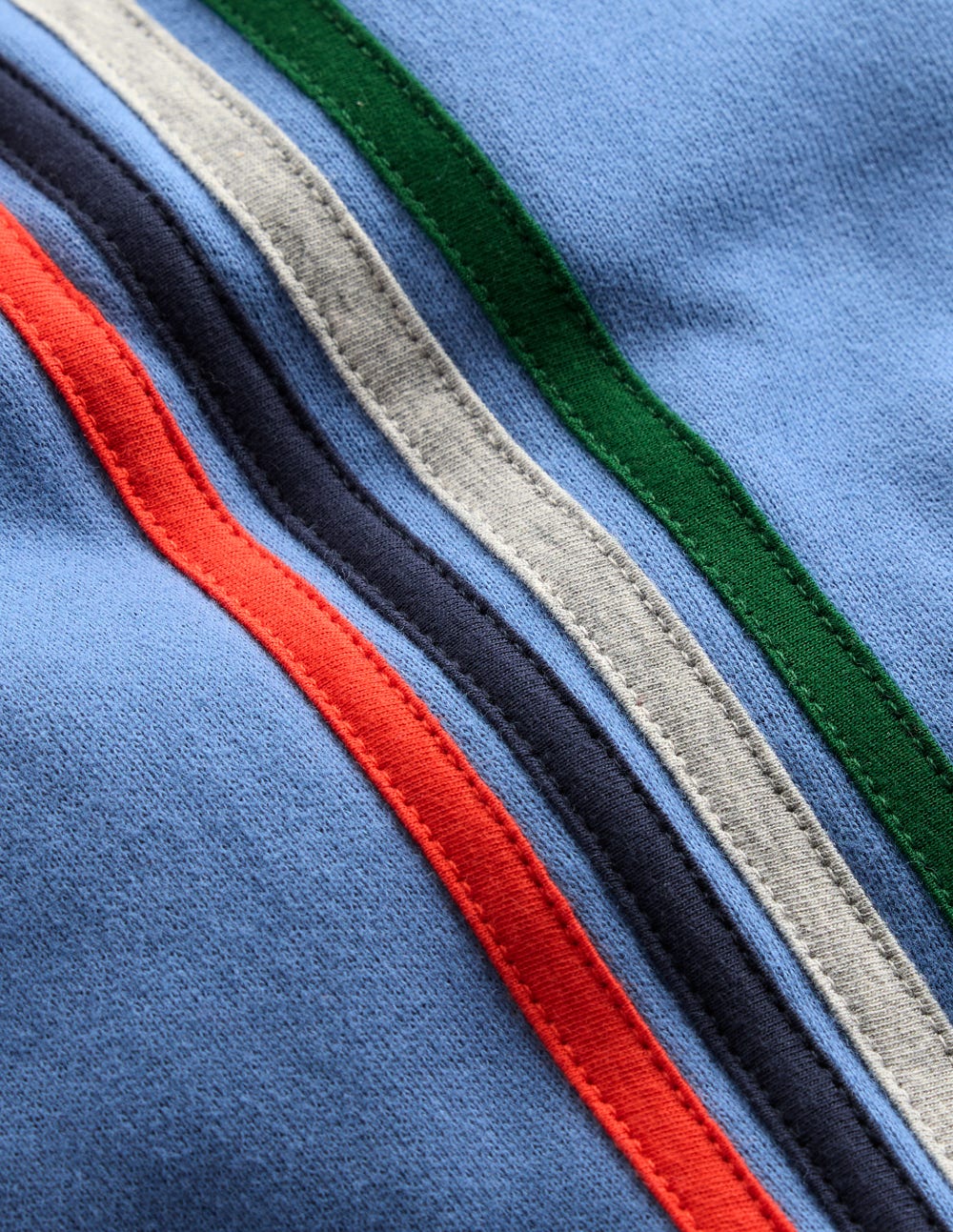 Rainbow Stripe Sweatpants - Blue River