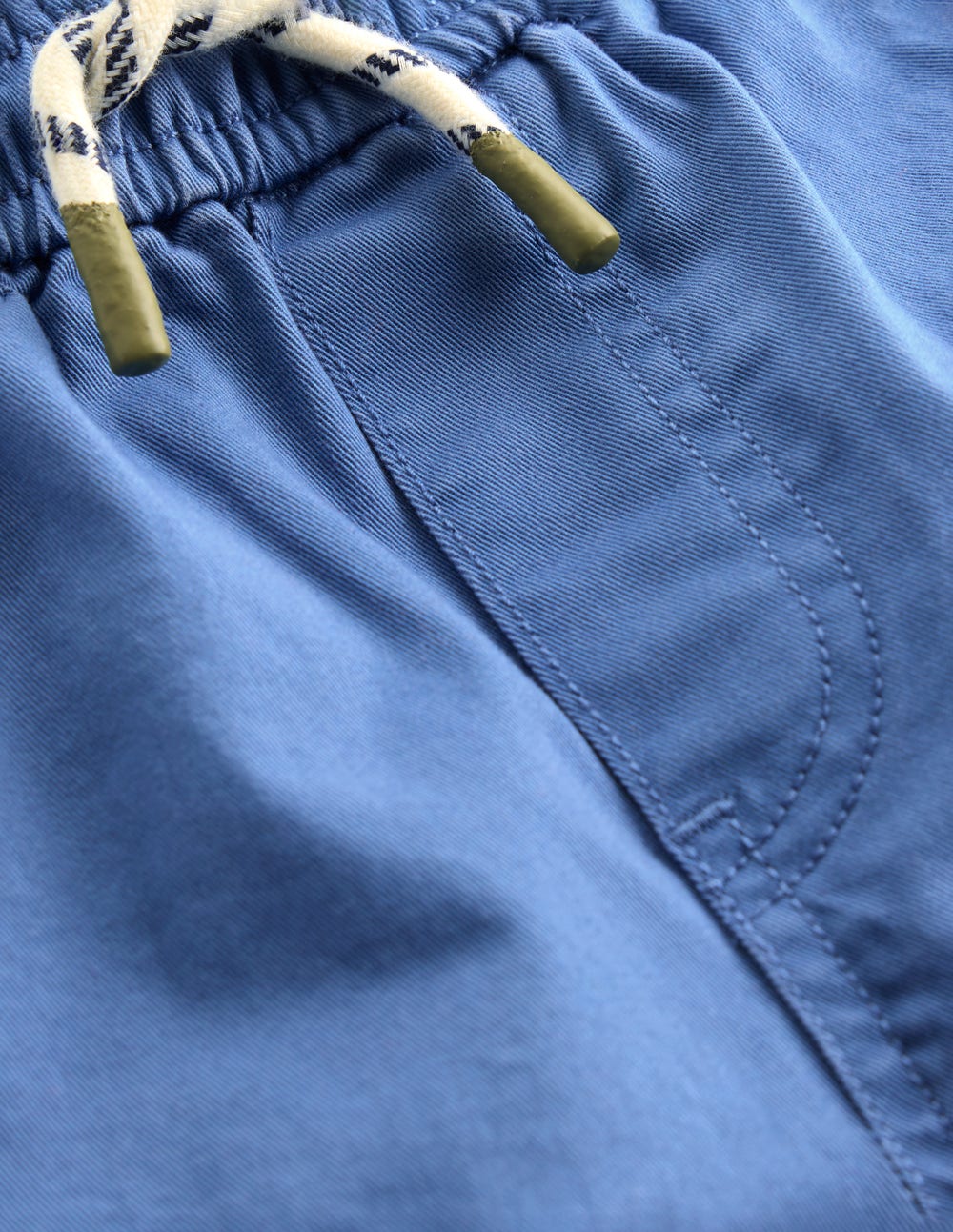 Slim Pull On Trousers - Blue River