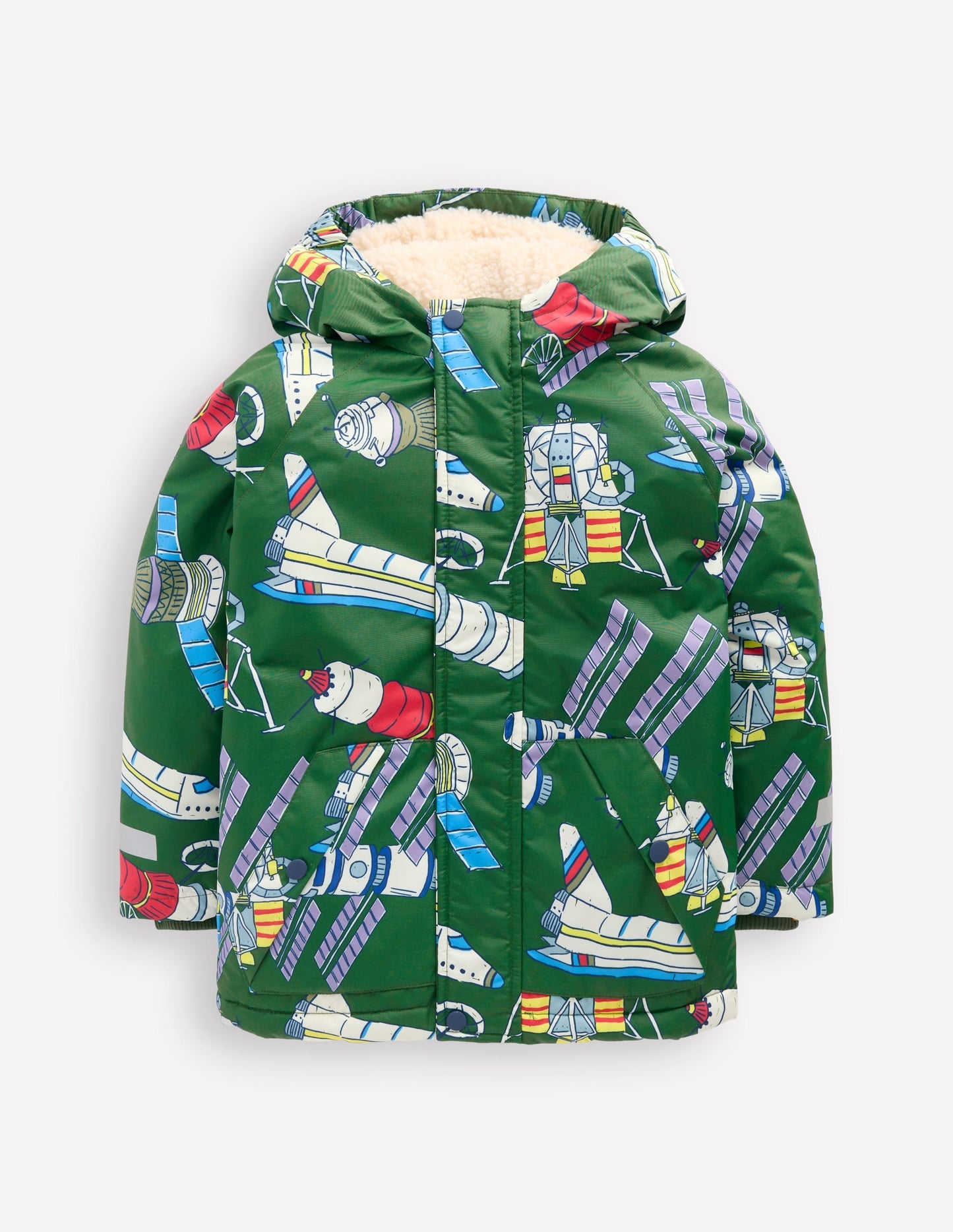 Borg Lined Anorak - Eden Satellites