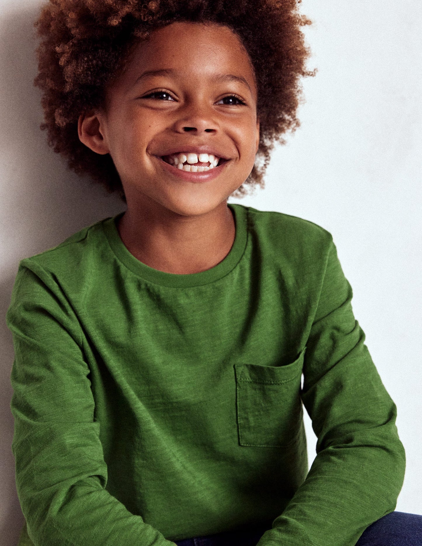 Everyday Long Sleeve T-shirt - Broccoli Green