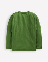 Everyday Long Sleeve T-shirt - Broccoli Green