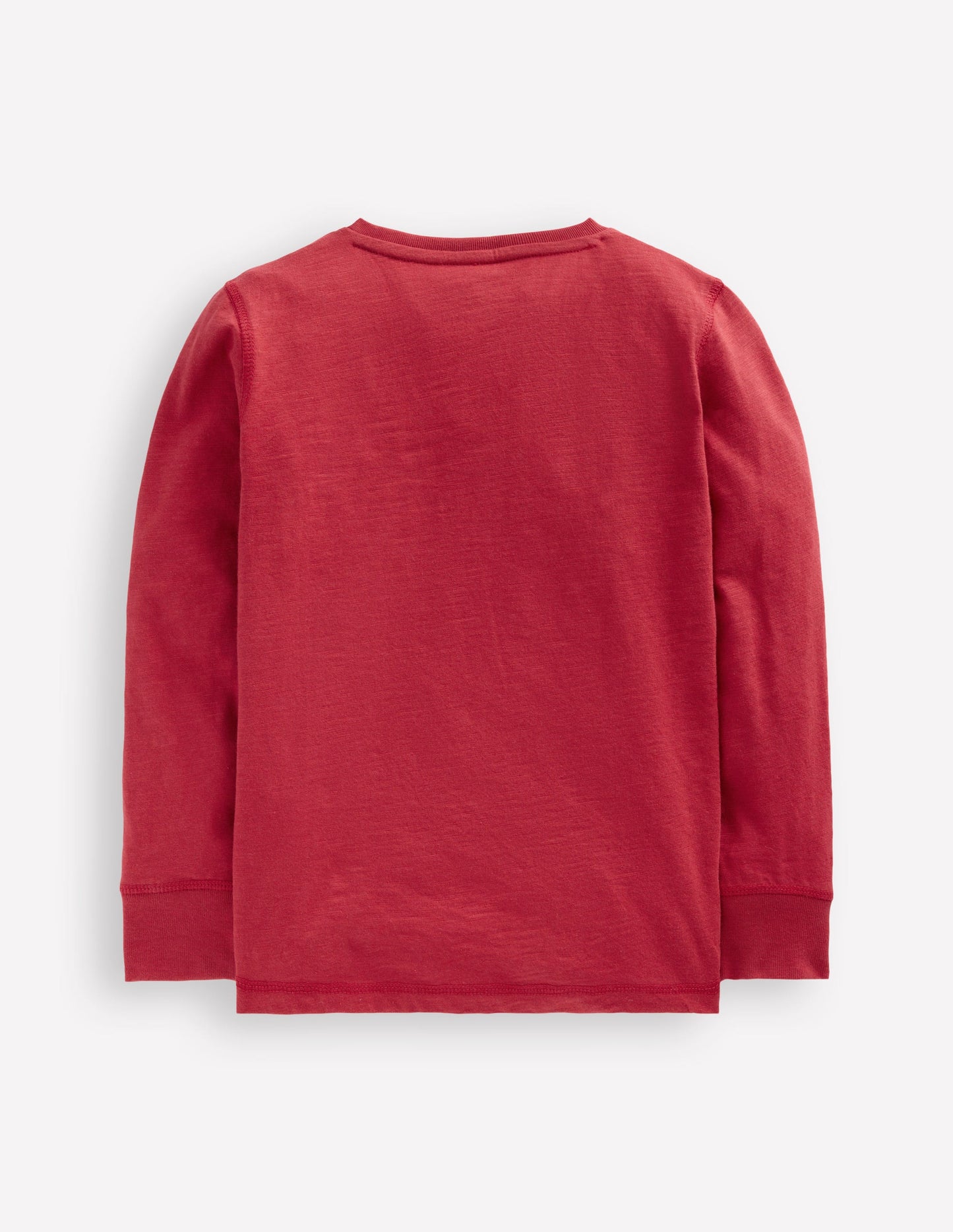 Everyday Henley T-shirt - Pomegranate red