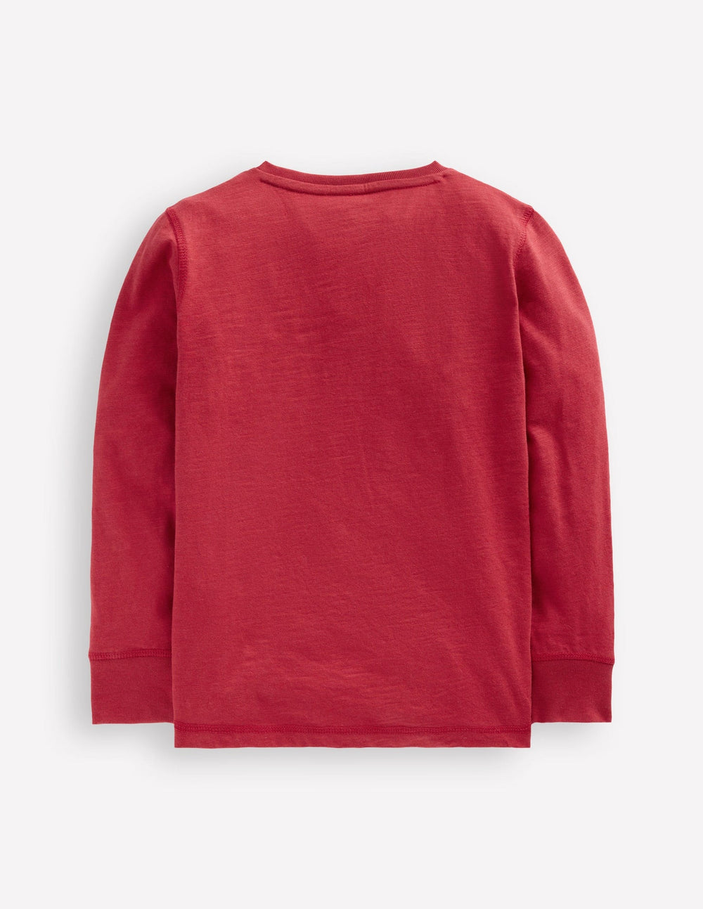 Everyday Henley T-shirt - Pomegranate red