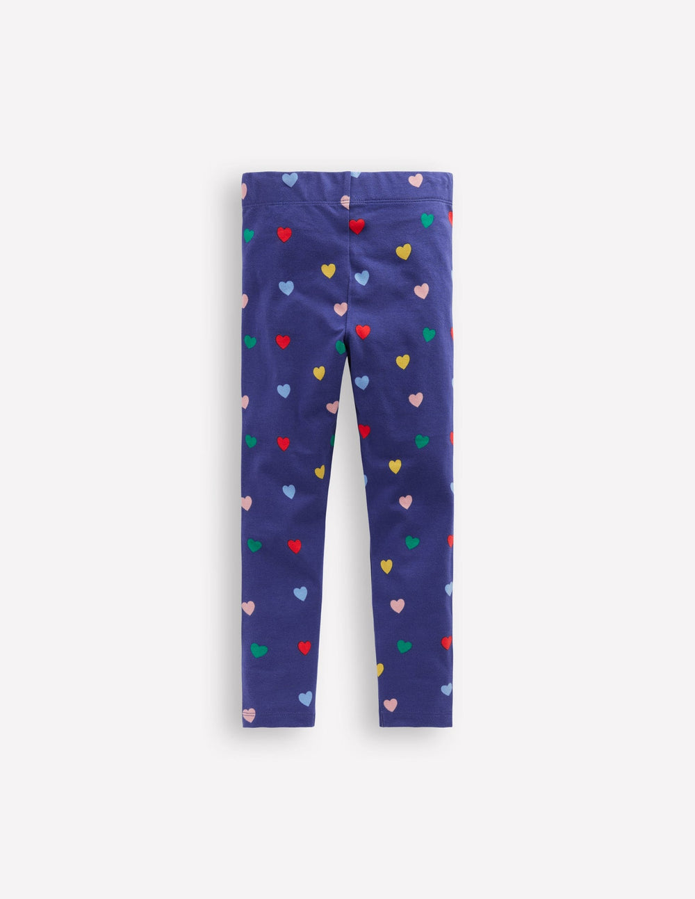 Fun Leggings - Starboard Blue Multi Hearts