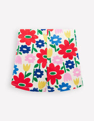 Cartwheel Shorts - Muti Pop Flower