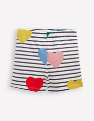 Cartwheel Shorts - Multi Heart Stripe