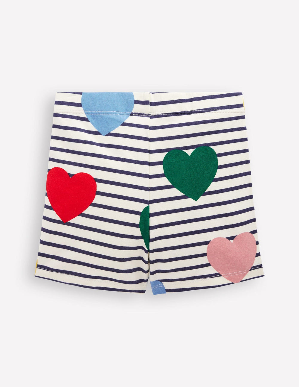 Cartwheel Shorts - Multi Heart Stripe